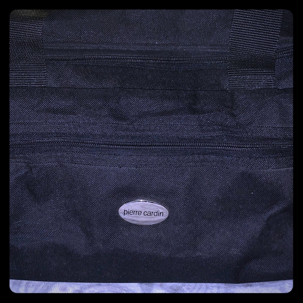 Pierre Cardin Medium Size Black Vintage Duffel Bag